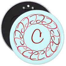 Cc Medallion Red Pinback Button