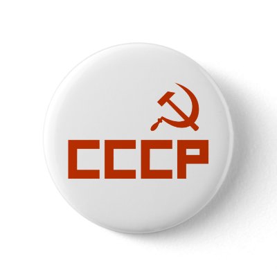CCCP PINBACK BUTTON by robby1982