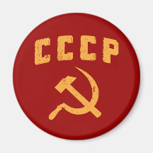 cccp vintage russian ussr hammer and sickle magnets