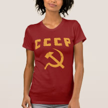 cccp vintage russian ussr hammer and sickle shirt