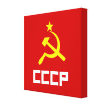 CCCP Wrapped Canvas Gallery Wrap Canvas