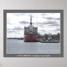 CCGS GRIFFON - Canadian Coast Guard Print