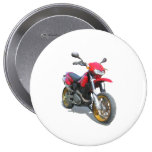 CCM R30 Motorcycle in Red Pin