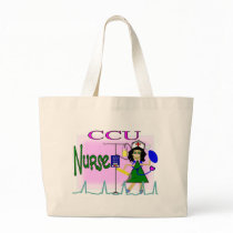 ccu nurse tote bag