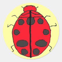CD- Ladybug Stickers