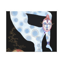 CDS4 Rhapsody in Blue Gallery Wrap Canvas