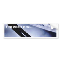 Cds Shadow Black And White Bumper Sticker