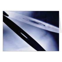 Cds Shadow Black And White Card