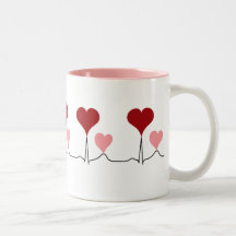 Ce battement de coeur est pour vous tasse à café
