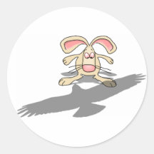 Ce qui… ? Autocollants de bande dessinée de lapin