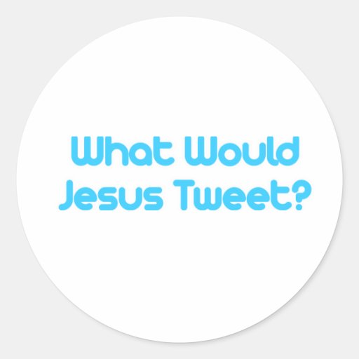 Ce qui bip de Jésus Autocollants