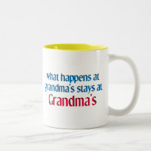 Ce qui se produit à la grand-maman mugs