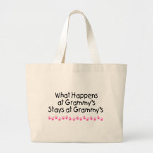 Ce qui se produit chez Grammys avec Handprints ros Sac Fourre-tout