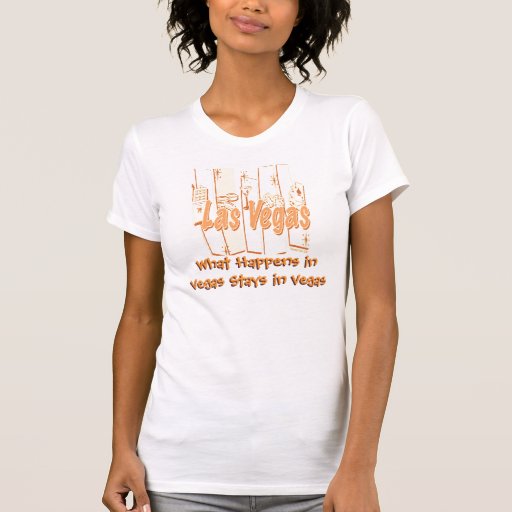 Ce qui se produit dans des séjours de Vegas à Vega T-shirt