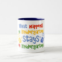 Ce qui se produit dans le jardin d'enfants mugs à café
