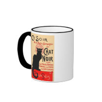 Ce Soir Le Chat Noir, Théophile Steinlen Coffee Mug