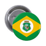 Ceara Brasil, Brazil flag Pinback Buttons
