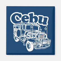 Cebu Jeepney Magnet