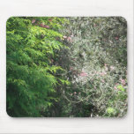 Cedar and Pink Dogwood Mouse Mat
