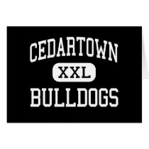 Cedartown - Bulldogs - High - Cedartown Georgia Card