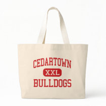 Cedartown - Bulldogs - Middle - Cedartown Georgia Canvas Bags