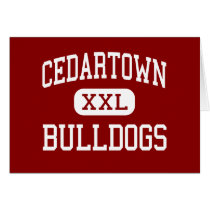 Cedartown - Bulldogs - Middle - Cedartown Georgia Card