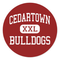 Cedartown - Bulldogs - Middle - Cedartown Georgia Sticker