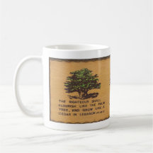 Cèdre de tasse de café de Liban
