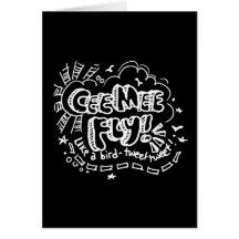 Cee Mee Fly 2 Greeting Cards