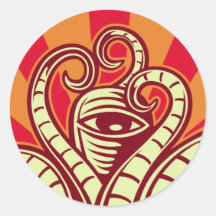 CEHPALOPOD CIRCLE sticker
