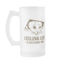 Ceiling Cat is Watching You Mugs