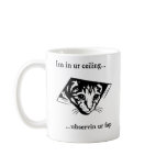 Ceiling Cat ubservin u... Mugs