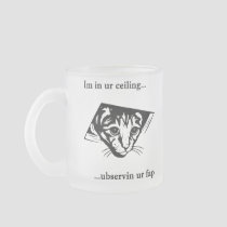 Ceiling Cat ubservin u... mugs