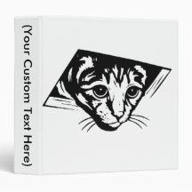 Ceiling Cat Vinyl Binder