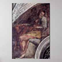 Ceiling Fresco For The Story Of Creation In The Poster