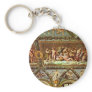 Ceiling Of The Loggia Di Psyche By Raffael Keychains