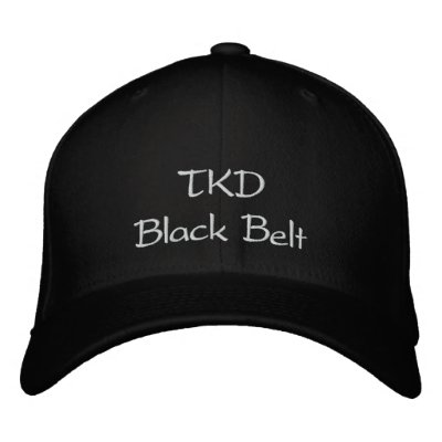 Ceinture noire de TKD Chapeaux Brodés Ceinture noire de TKD Chapeaux Brodés