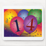 Celebrate 14th Birthday Mousepads