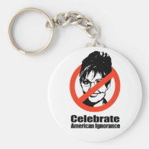 Celebrate American Ignorance Key Chain