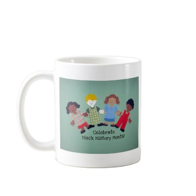 Celebrate Black History Month! #1 Coffee Mugs by Snowpeaceful