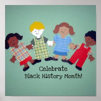 Celebrate Black History Month! 2 Print by Snowpeaceful