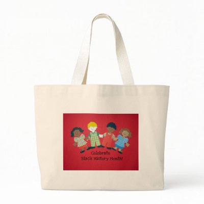 Celebrate Black History Month Canvas Bag by Snowpeaceful