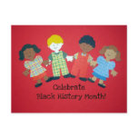 Celebrate Black History Month postcards