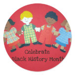 Celebrate Black History Month stickers