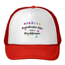 Celebrate Bookkeeper Trucker Hat