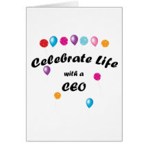 Celebrate CEO Greeting Cards