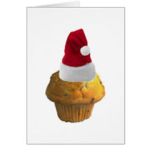 Celebrate Christmas With a Muffin Greeting Card