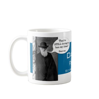 Celebrate Darwin Day Coffee Mug by irregulargoods