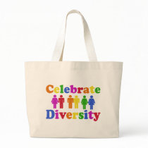 Celebrate Diversity Canvas Bag