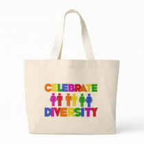 Celebrate Diversity Canvas Bags